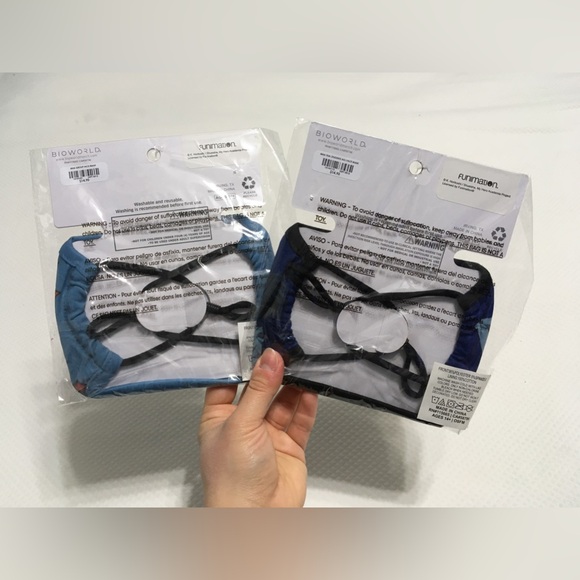 My Hero Academia MHA Face Mask Cover Set - Picture 2 of 4